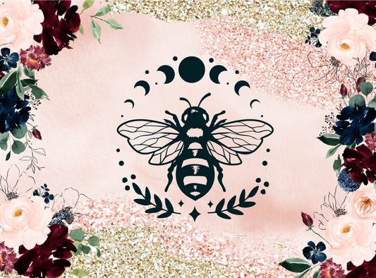 Bee Floral Tumbler