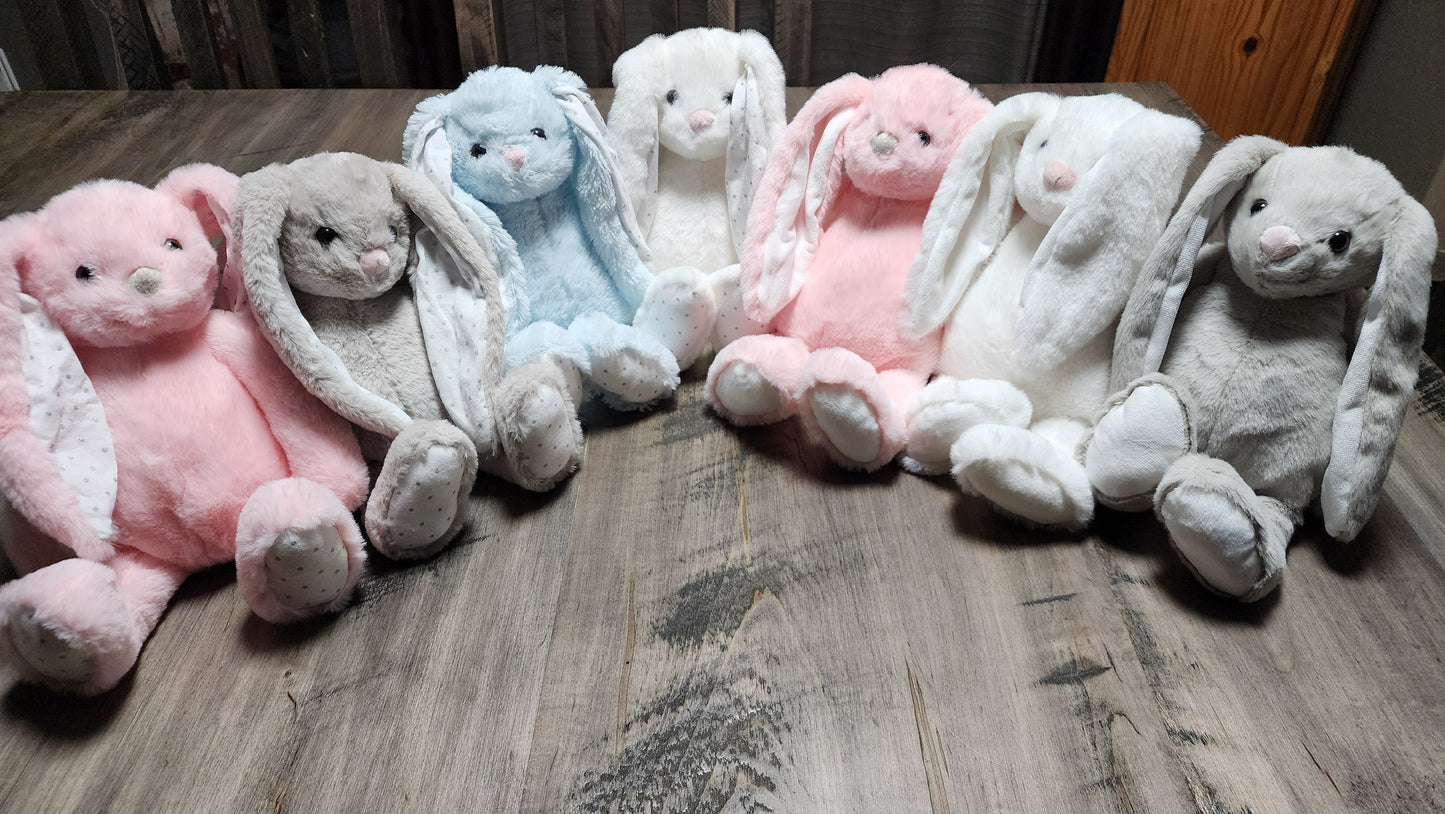 Customizable Plush Bunny