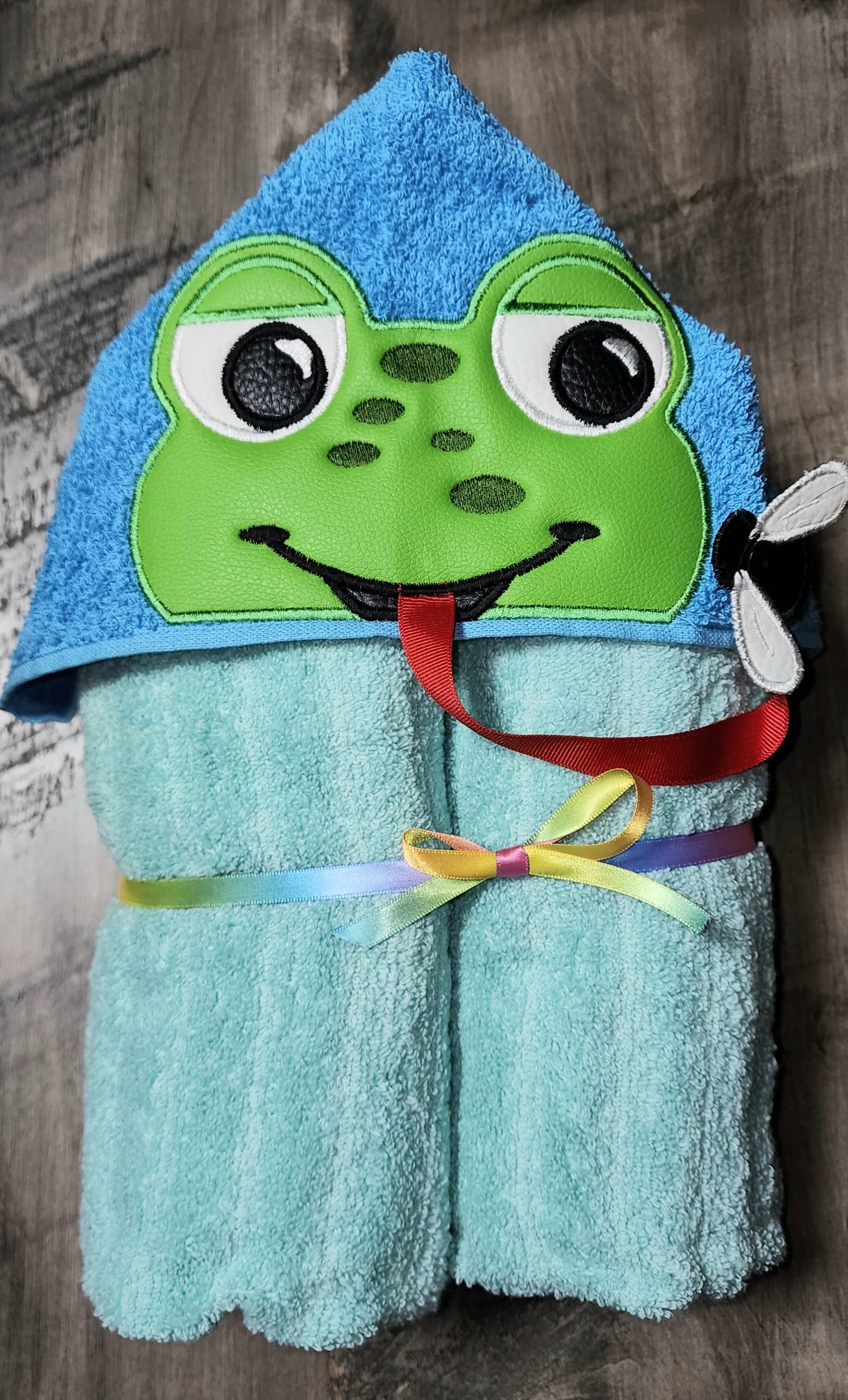 Frog Boy Towel